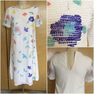 Unique sequin summer dress